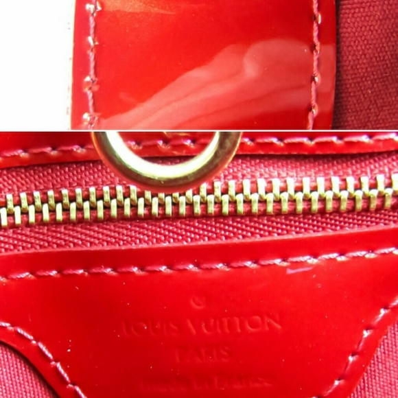 Authentic Louis Vuitton monogram vernis wilshire PM satchel - Picture 6 of 7